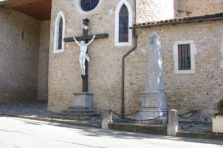 monument aux morts de la guerre de 1914-1918, de la guerre de 1939-1945 et de la guerre d'Algérie