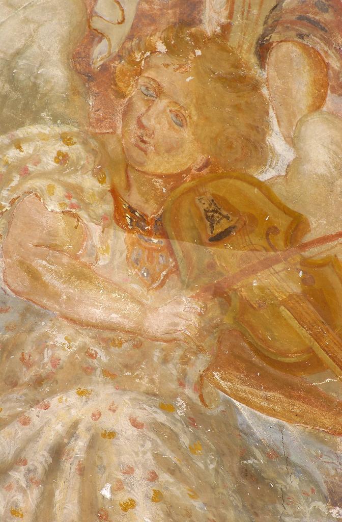 peinture monumentale du choeur : Glorification de la Vierge