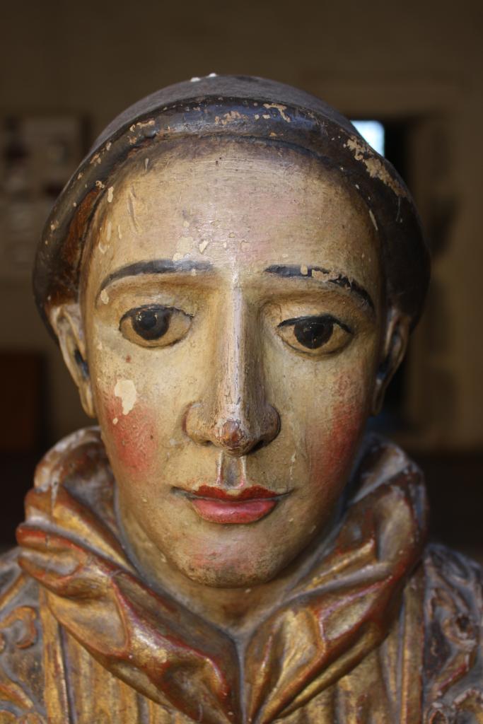 bustes-reliquaires de saint Laurent et sainte Agnès