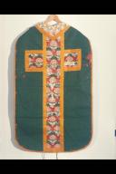 chasuble, étole, manipule (ornement vert)