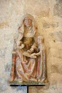 groupe sculpté : Sainte Anne et la Vierge