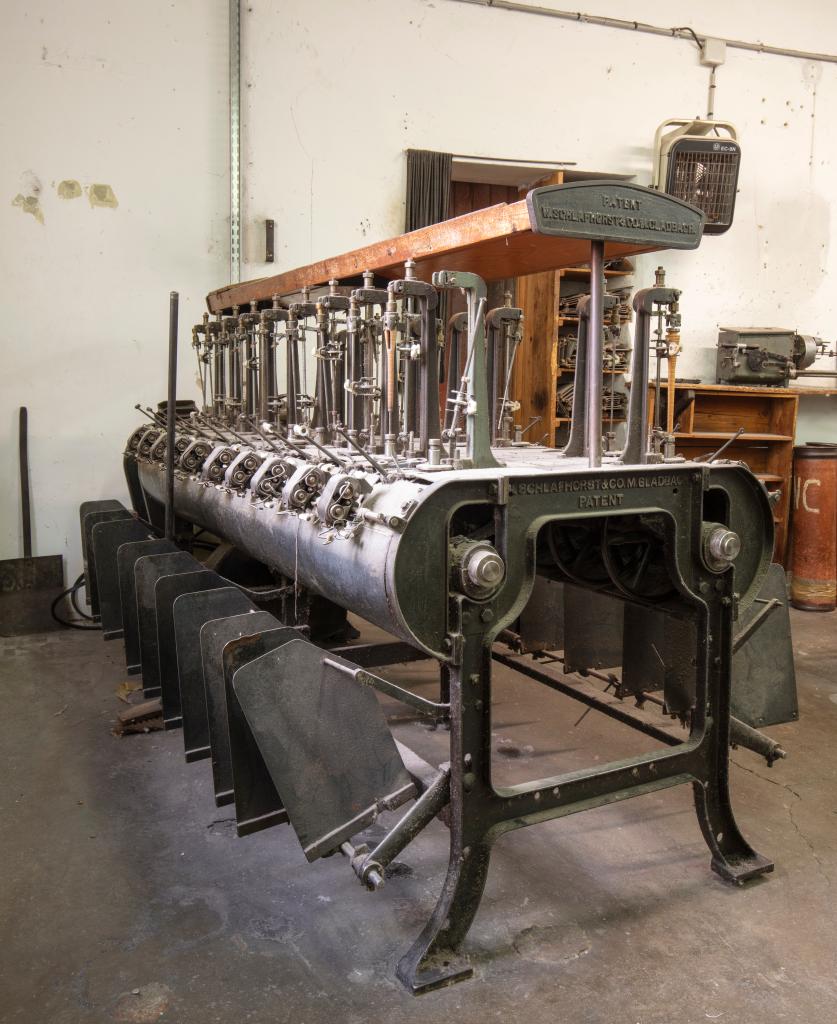 machine à bobiner : cannetière W. Schlafhorst and Co