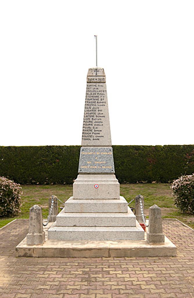 monument aux morts de la guerre de 1914-1918 et de la guerre de 1939-1945