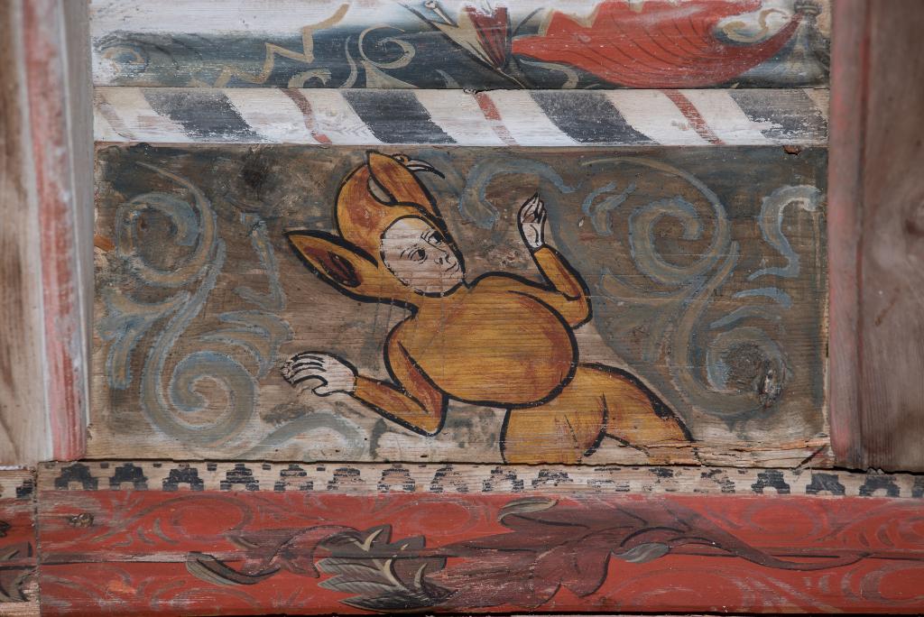 Plafond du château des archevêques de Narbonne