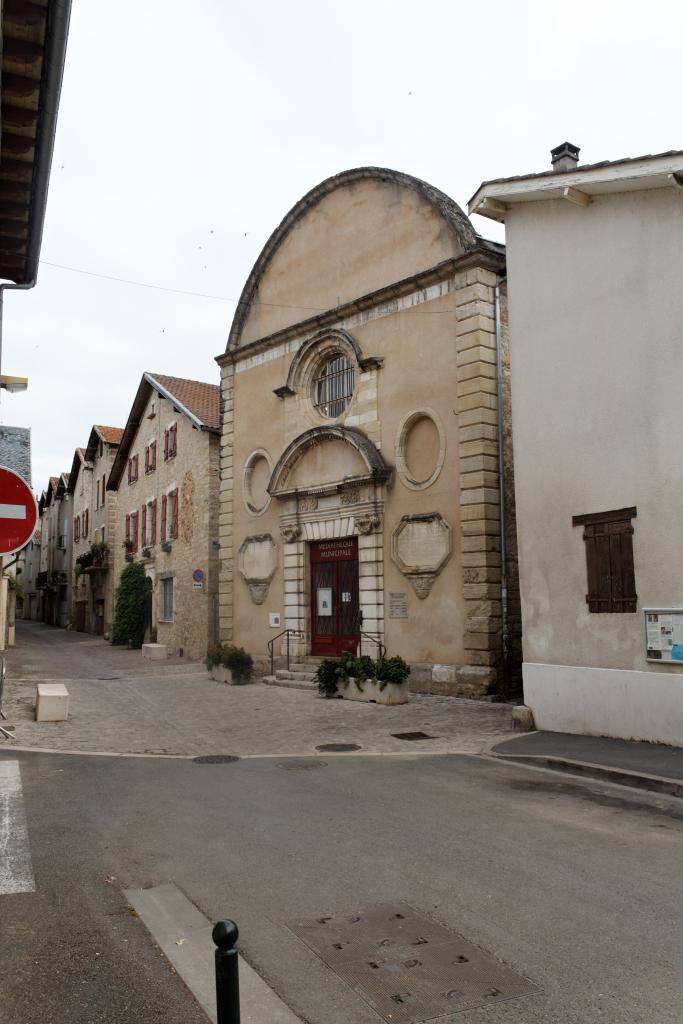 chapelle Saint-Jérôme des pénitents bleus, actuellement médiathèque municipale