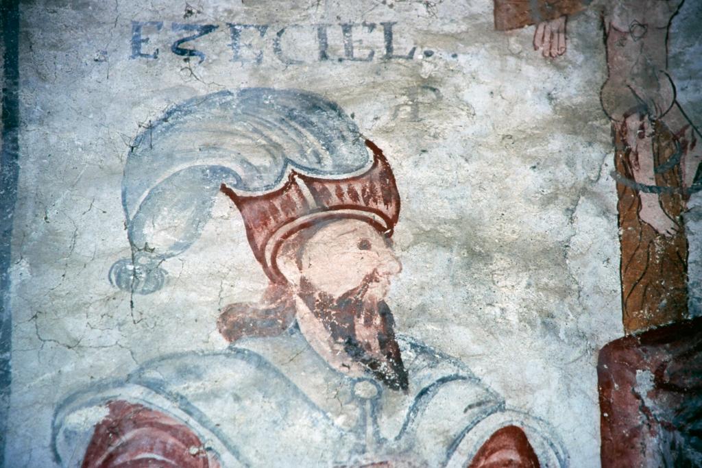 peinture monumentale : Ezéchiel, Balaam, Joël, Descente de croix, Ostension des plaies, sainte Véronique et la sainte Face