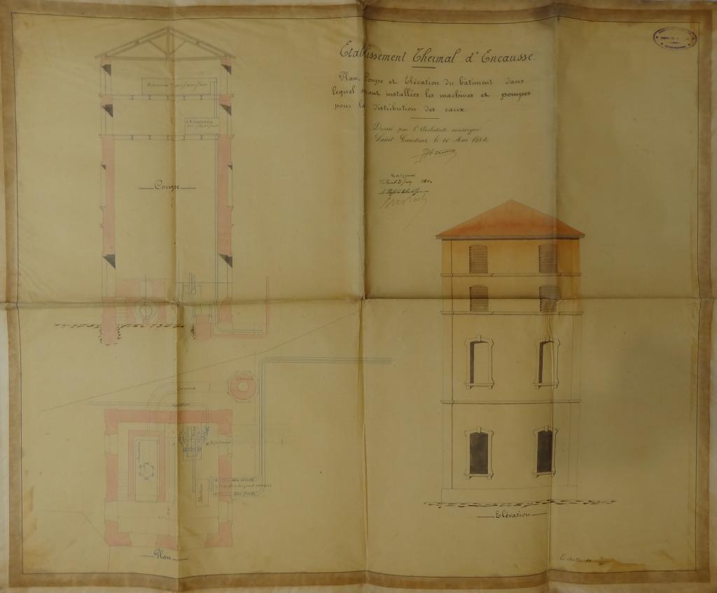 bâtiment des machines, actuellement immeuble