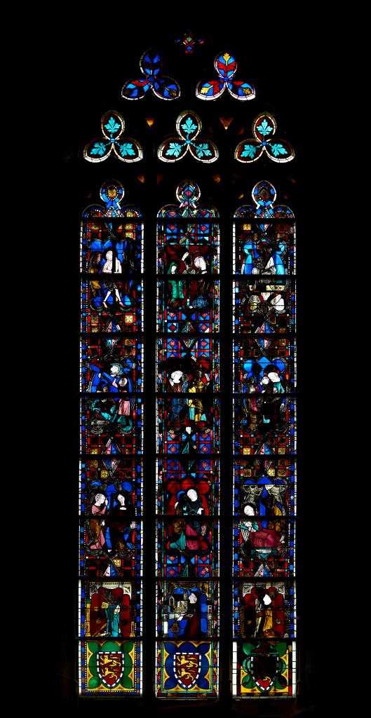ensemble des vitraux anciens