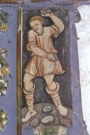peintures (2) : deux hommes lapidant saint Etienne