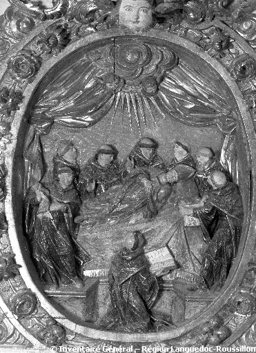 Cinq reliefs (du retable de saint Martin)