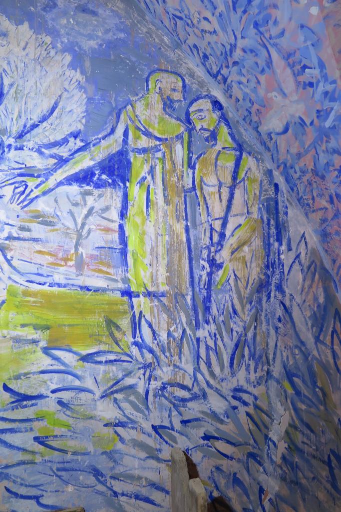 Les peintures monumentales de l'église Sainte-Apollonie