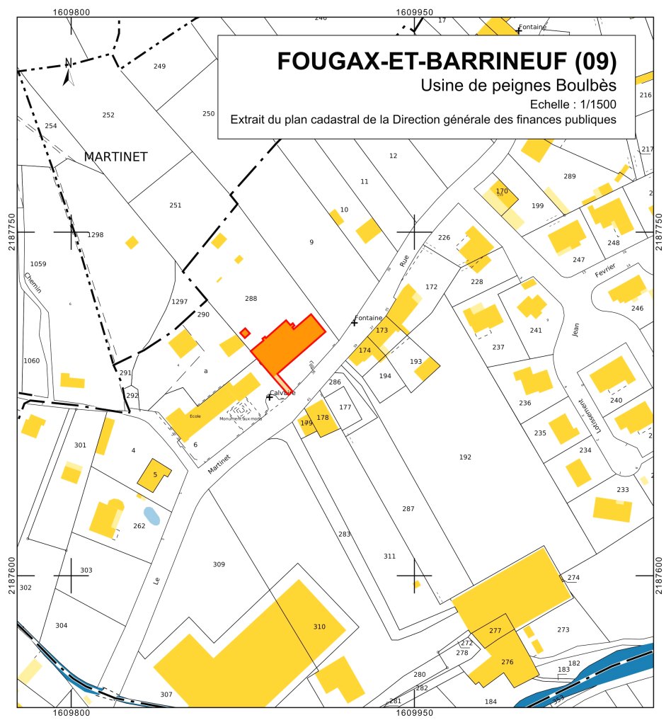 fabrique de peigne en corne Boulbès