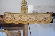 4 pentes de dais de procession et paire de ciel de dais