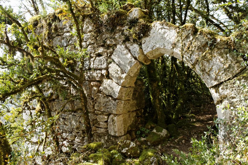 ensemble castral : castrum dit Château des Anglais