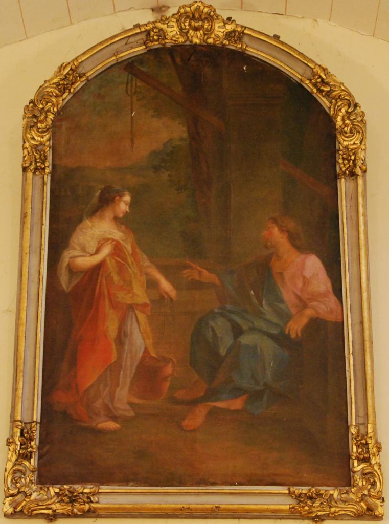 tableau : Jésus et la Samaritaine