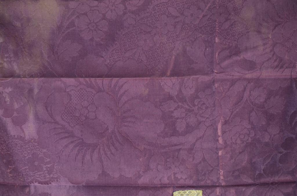voile de calice , bourse de corporal , manipule : ornement violet 3