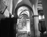 Peinture murale : décor intérieur de la chapelle du rosaire