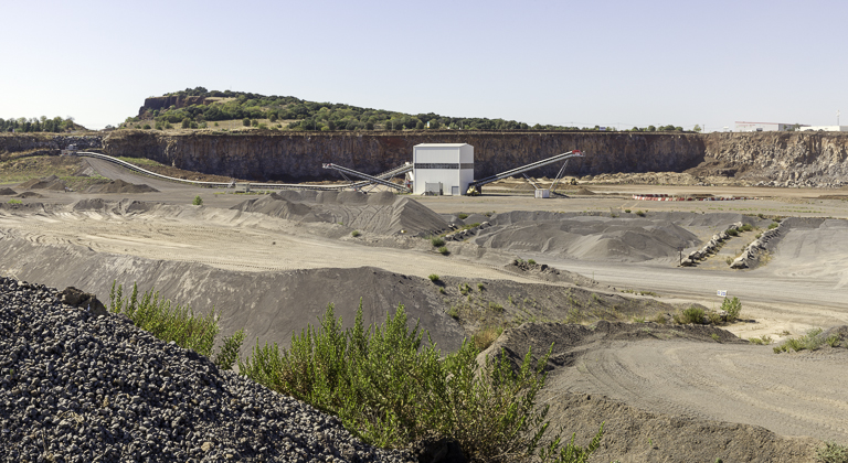 Carrière de basalte des Roches Bleues