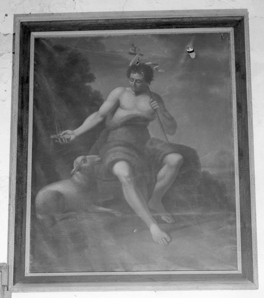 tableau : saint Jean-Baptiste