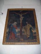 Tableau et son cadre  : Crucifixion