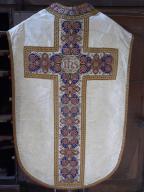 chasuble (n°6), ornement blanc