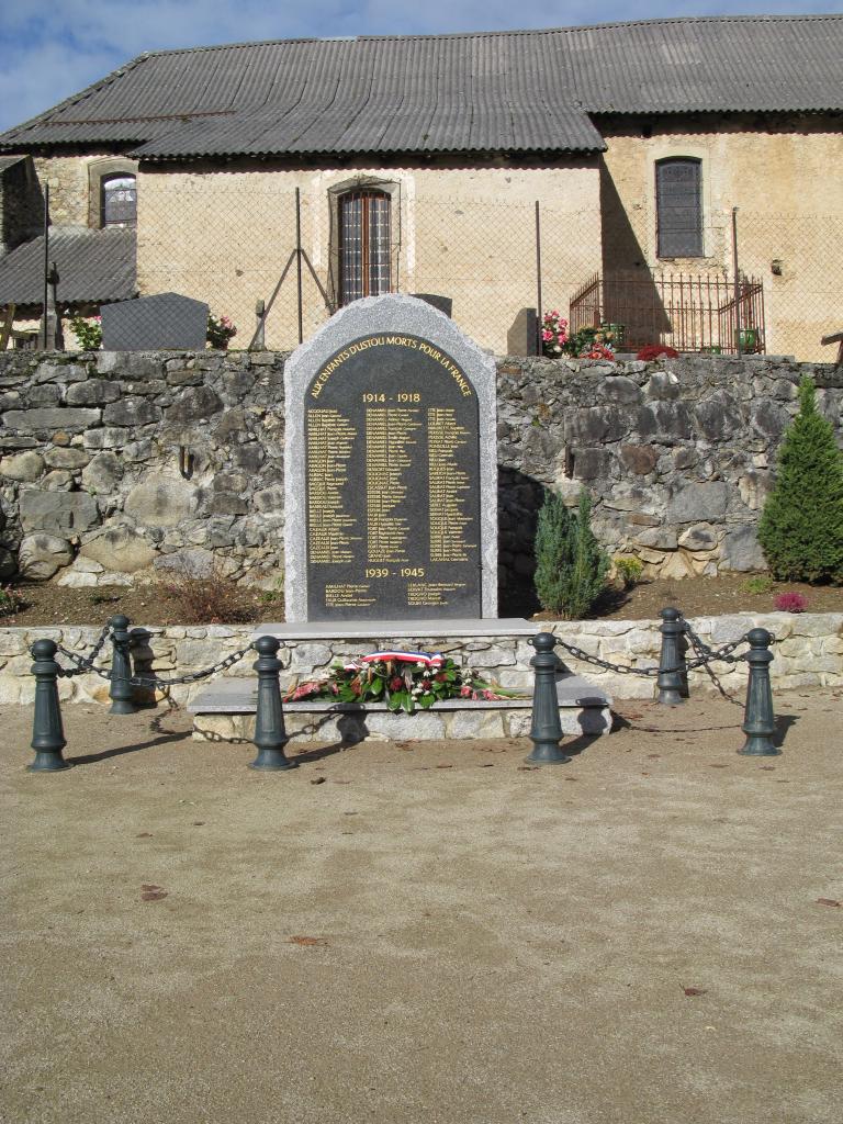 monument aux morts de la guerre de 1914-1918 et de la guerre de 1939-1945