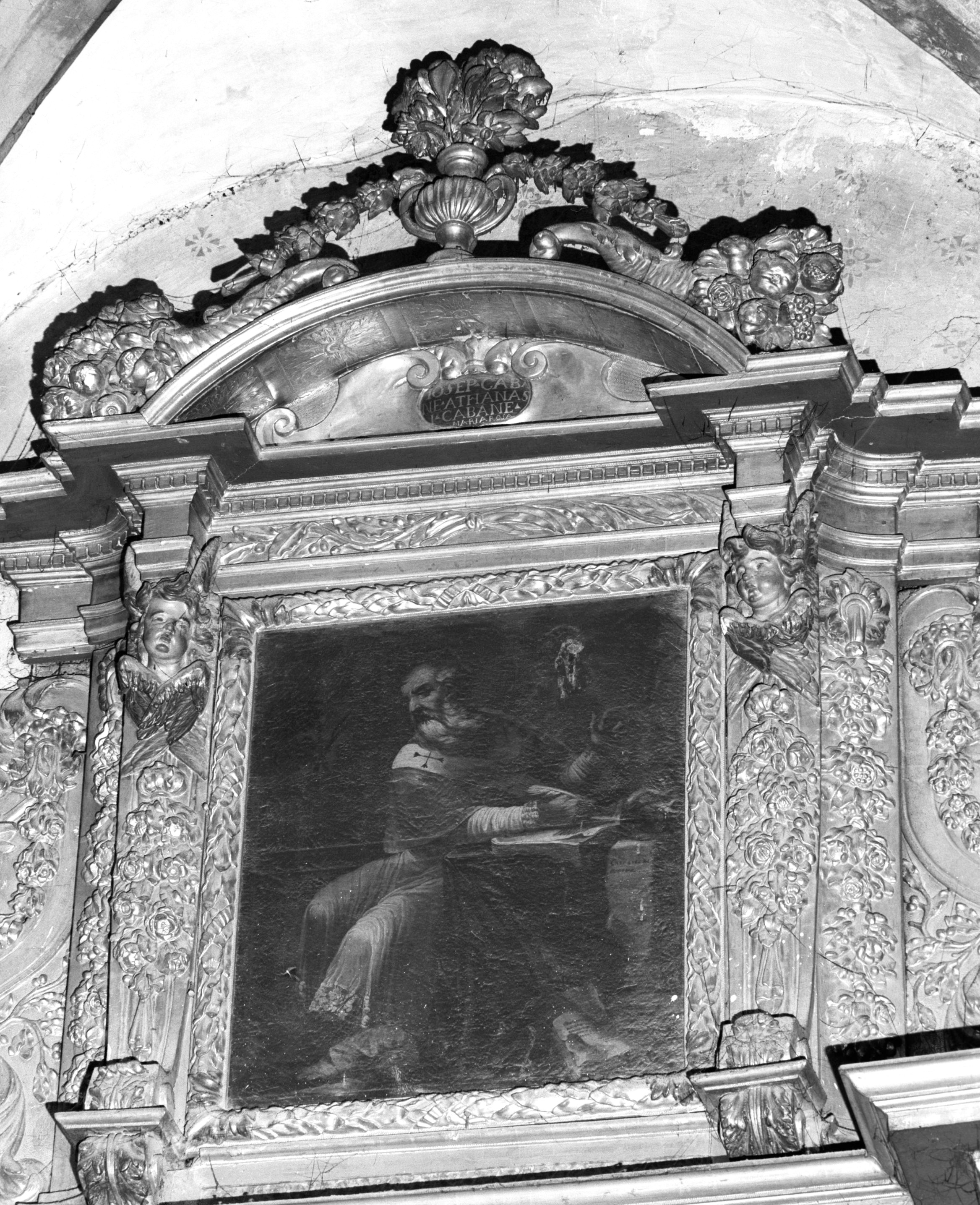 retable architecturé de saint Joseph