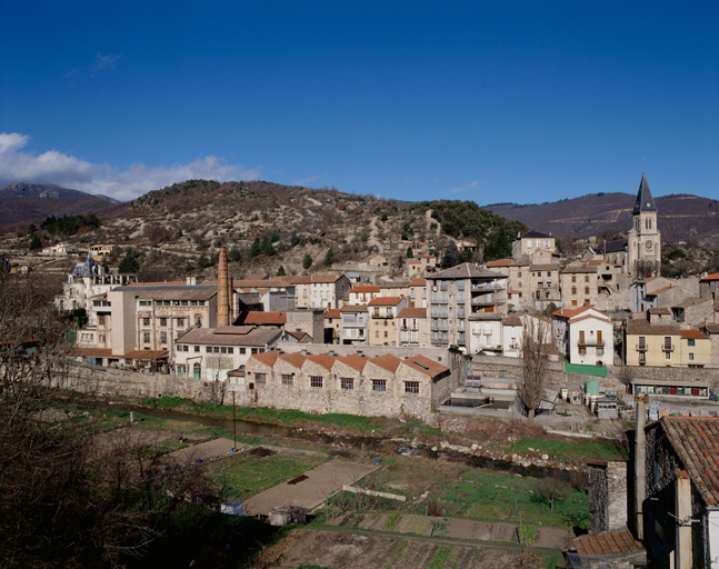 usine de bonneterie de soie et de coton Brun, puis Brun d'Arre