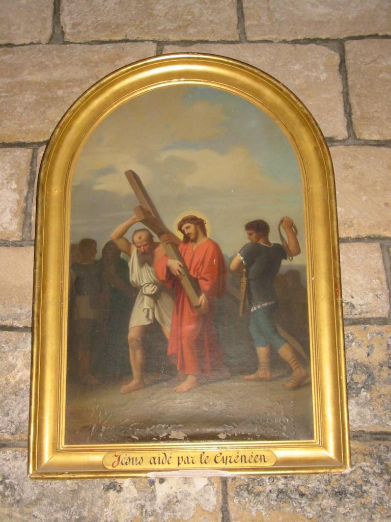 chemin de croix (ensemble de 14 tableaux)