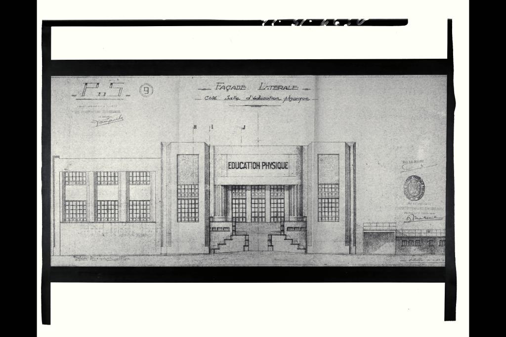 complexe sportif dit Parc des sports, piscine municipale Alfred Nakache