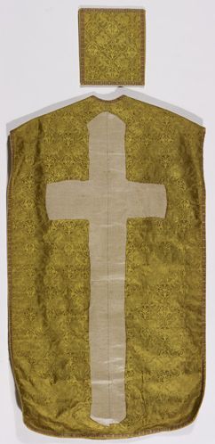 chasuble verte et bourse de corporal (n° 9)
