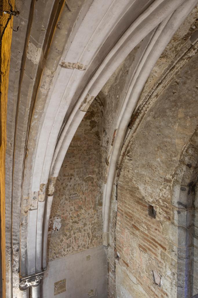 peinture monumentale de la chapelle du Saint-Sépulcre