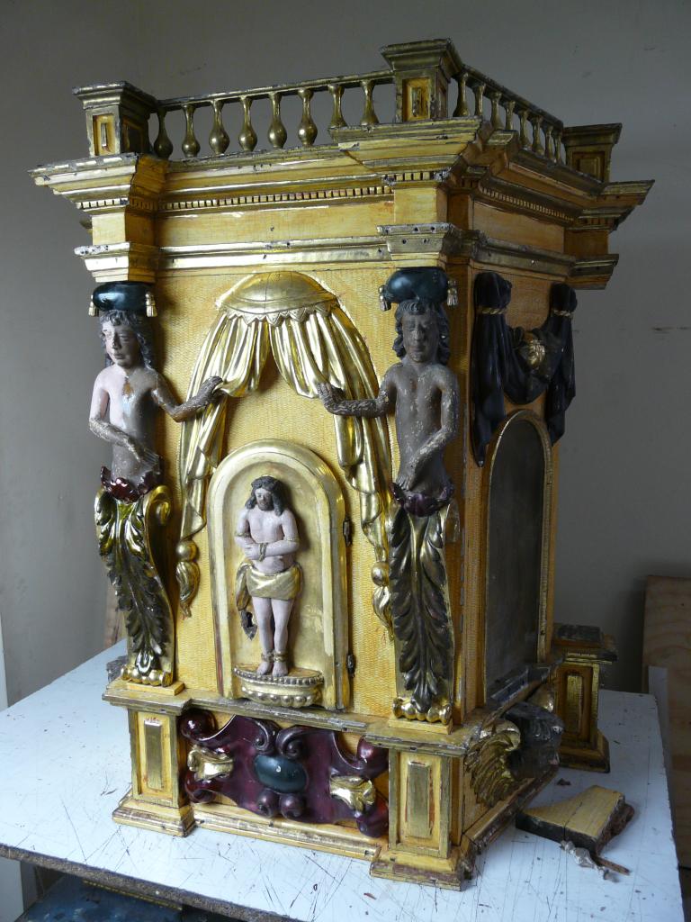autel, tabernacle et exposition (maître-autel)