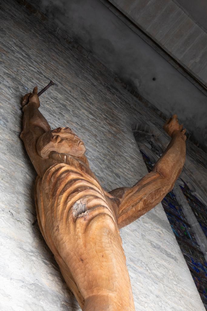 croix (figure colossale) : Christ en croix dit Le Christ de Zadkine