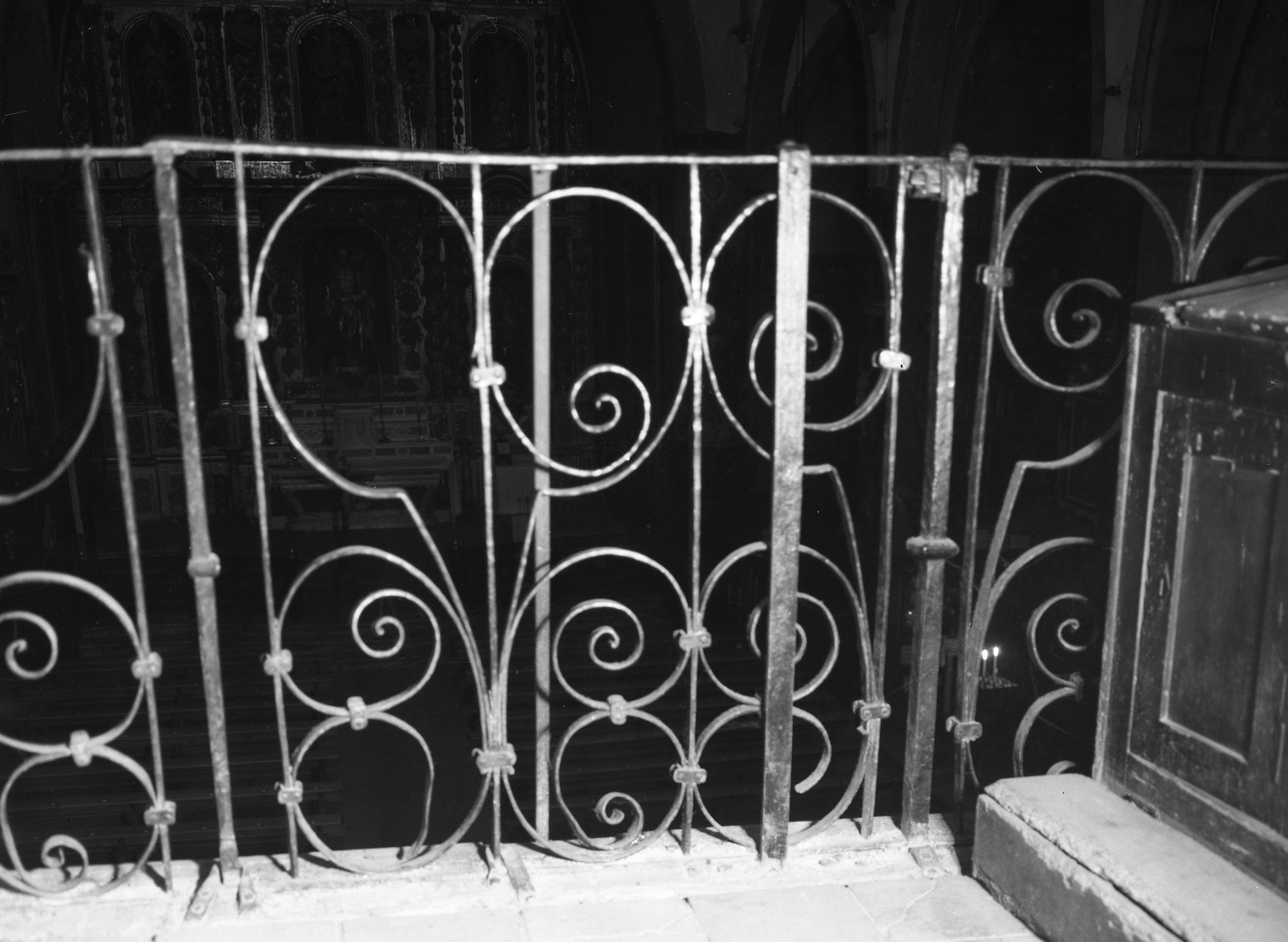 tribune, balustrade de clôture