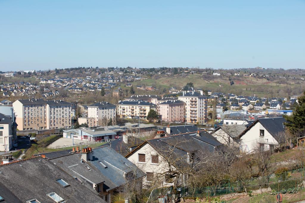 présentation de l'aire d'étude : Rodez et son agglomération au 20e