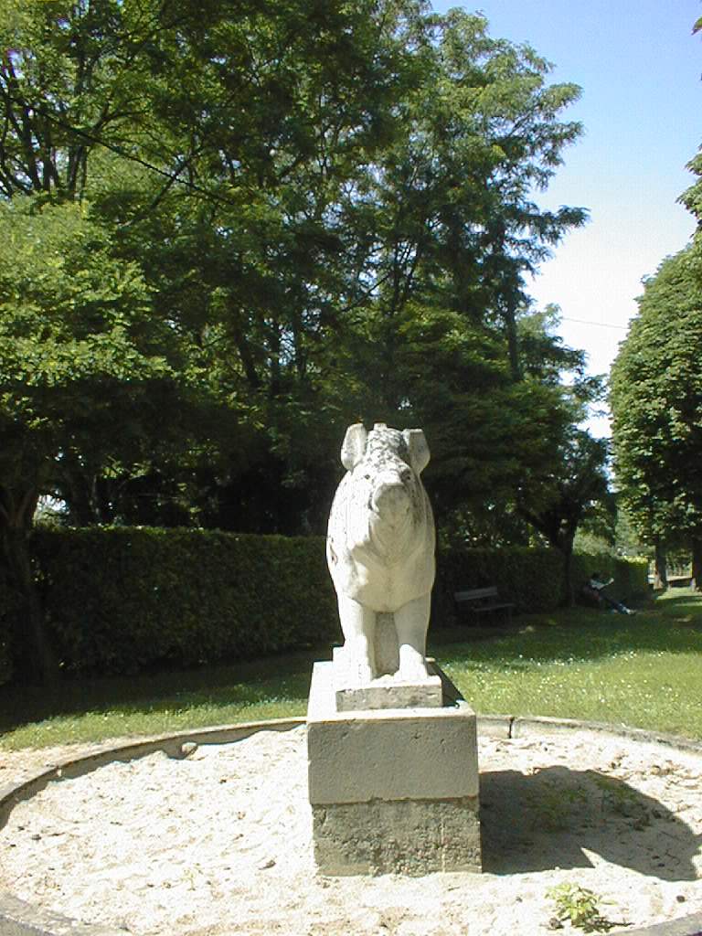 statue (grandeur nature) : Sanglier