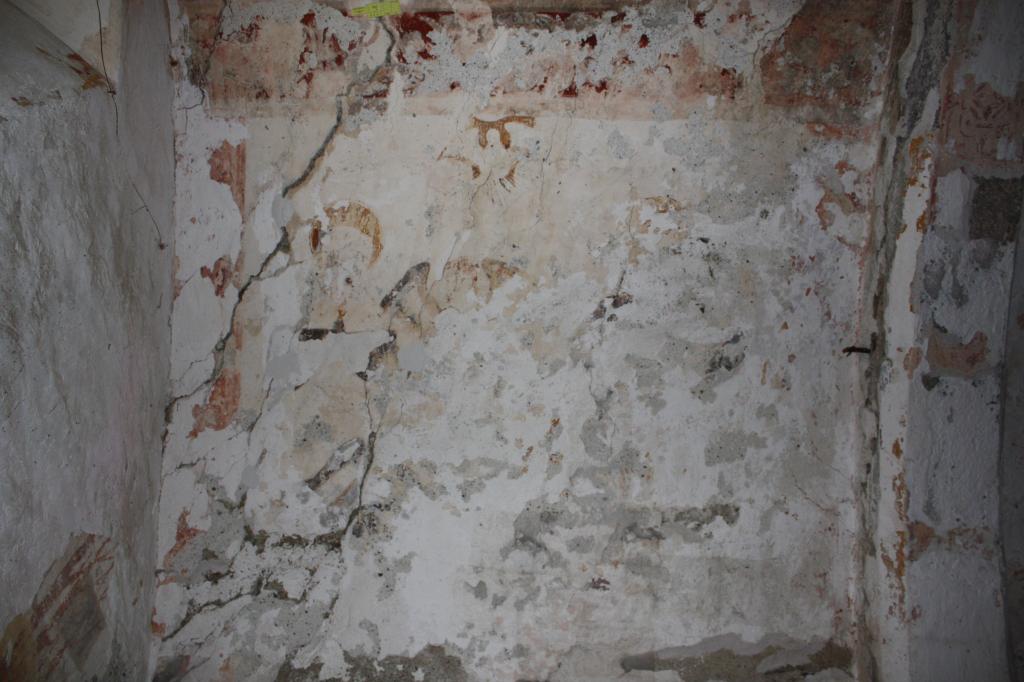Les peintures monumentales de la chapelle nord