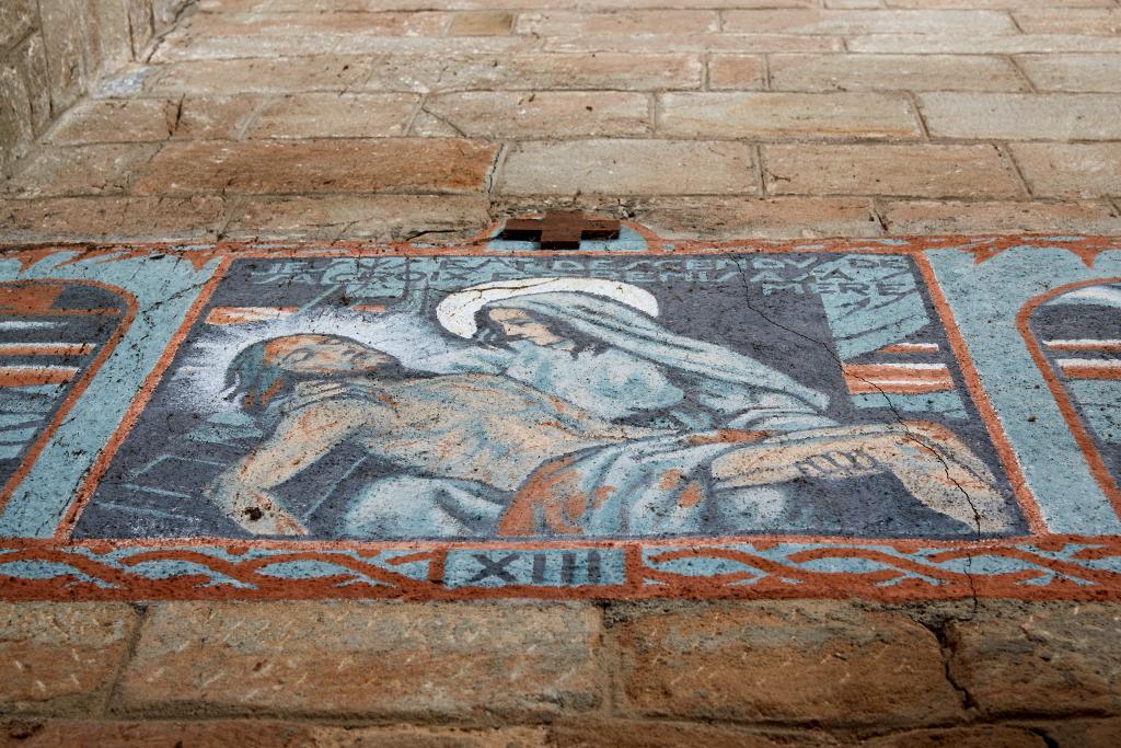 peinture monumentale : Chemin de croix