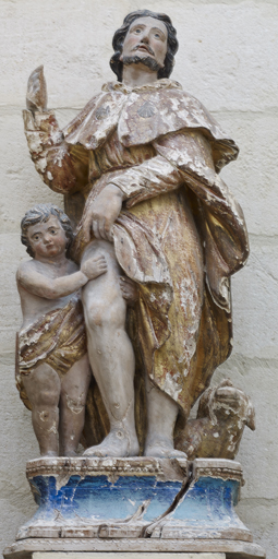 statue de saint Roch