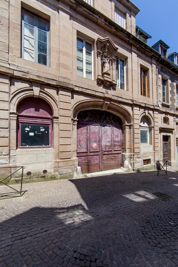 ancien pavillon d'entrée du grand séminaire, aujourd'hui immeuble