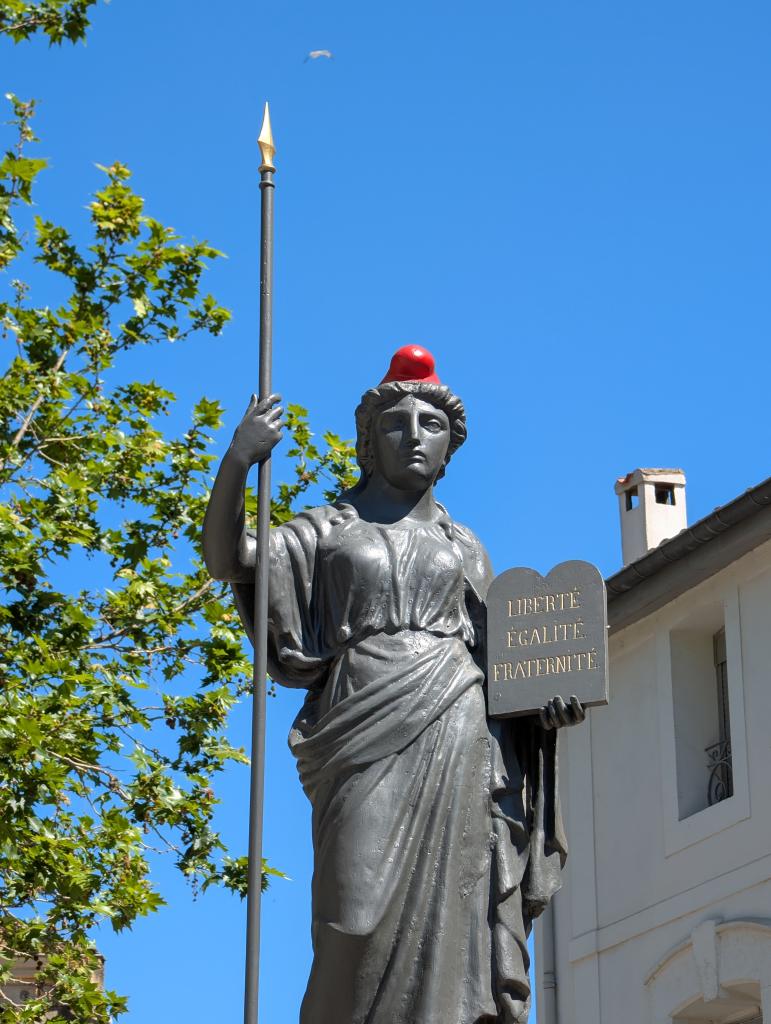 monument (monument commémoratif), de la république, Marianne à la Constitution