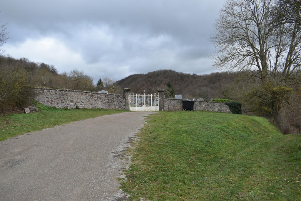 cimetière d'Ampiac VOIR ARCHIVES MUNICIPALES