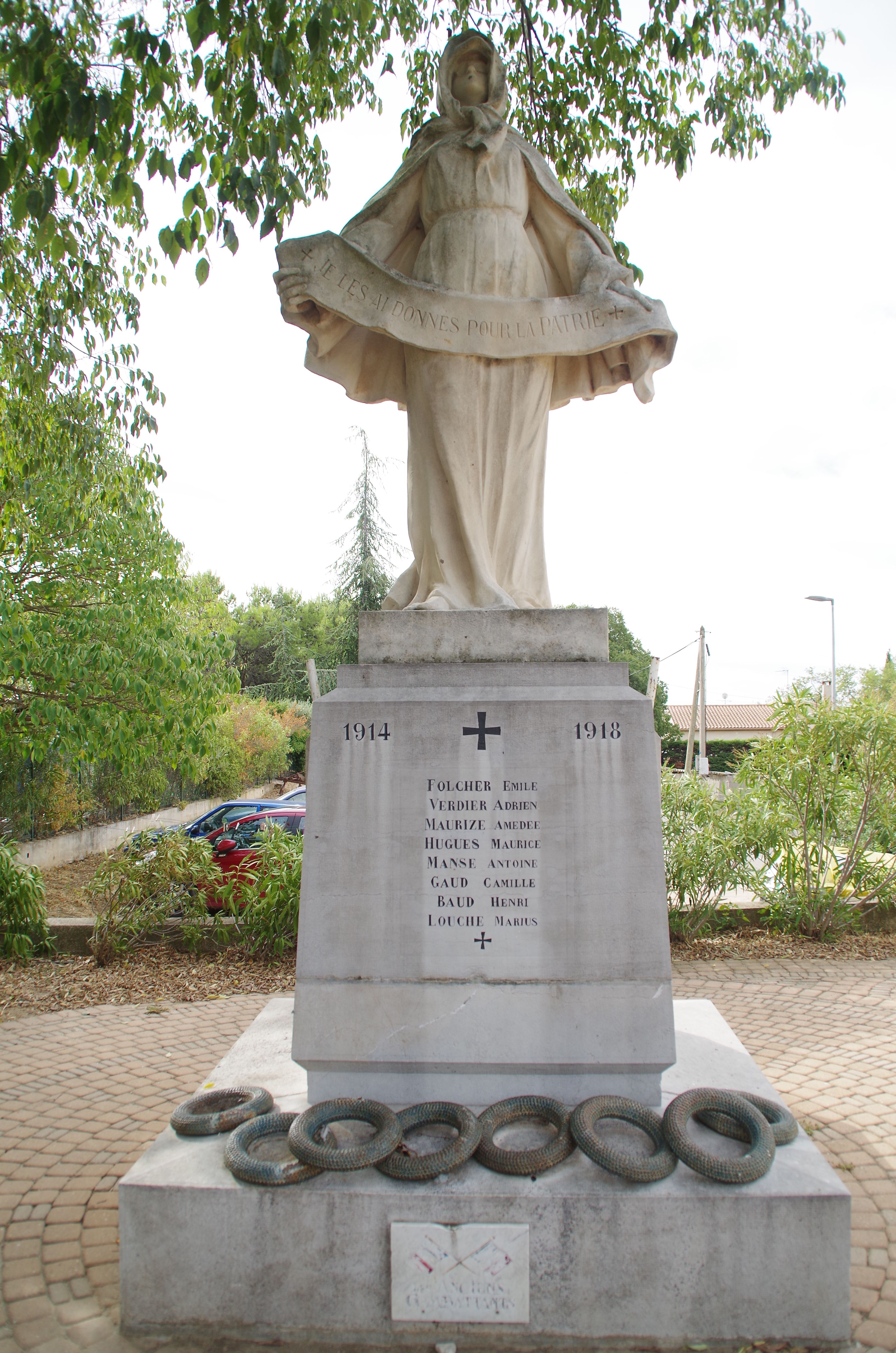 monument aux morts de la guerre de 1914-1918