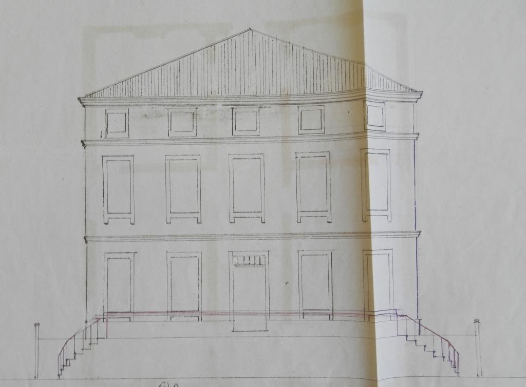 presbytère, actuellement mairie