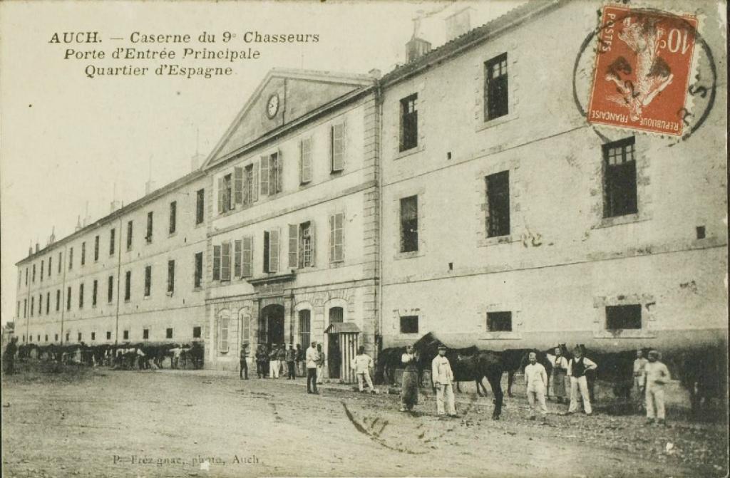 Quartier de cavalerie Henry, puis Quartier de cavalerie Espagne, Caserne d'artillerie et Centre d'Instruction du service de l'Intendance