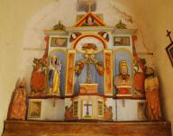 retable du maître-autel et son tabernacle