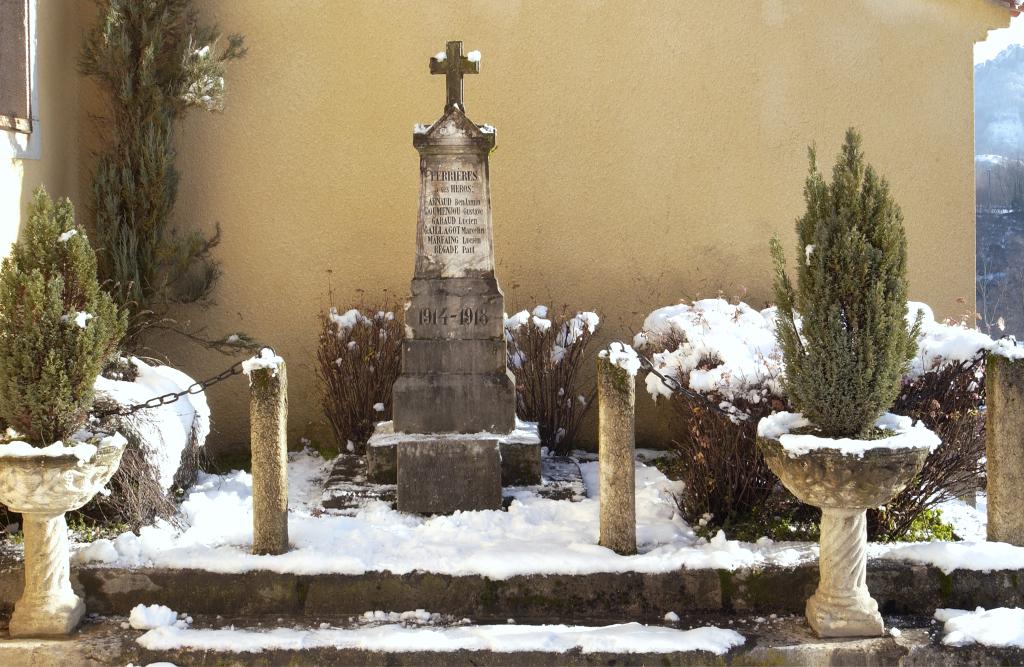 monument aux morts de la guerre de 1914-1918 et de la guerre de 1939-1945