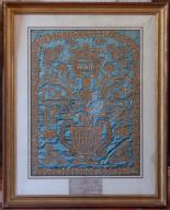 tableau de broderie