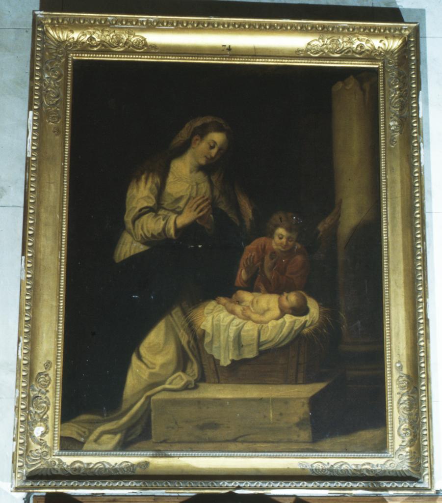 tableau : L'Adoration de l'Enfant Jésus